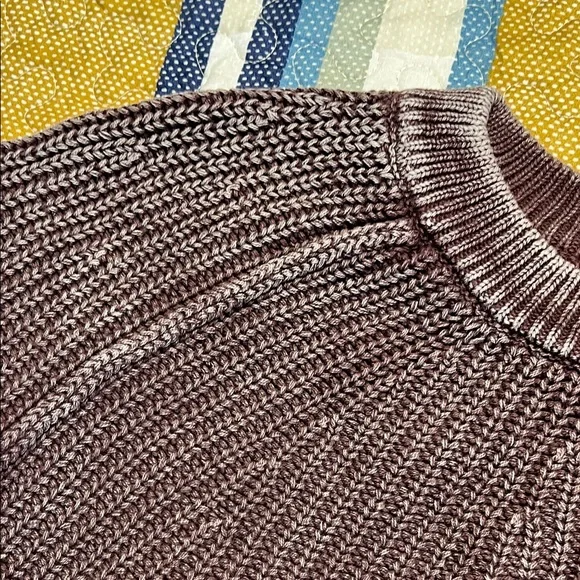 Blu Pepper XL Knit Sweater in Brown - Picture 4 of 9